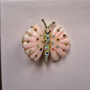 Vintage Hattie Carnegie Butterfly Brooch